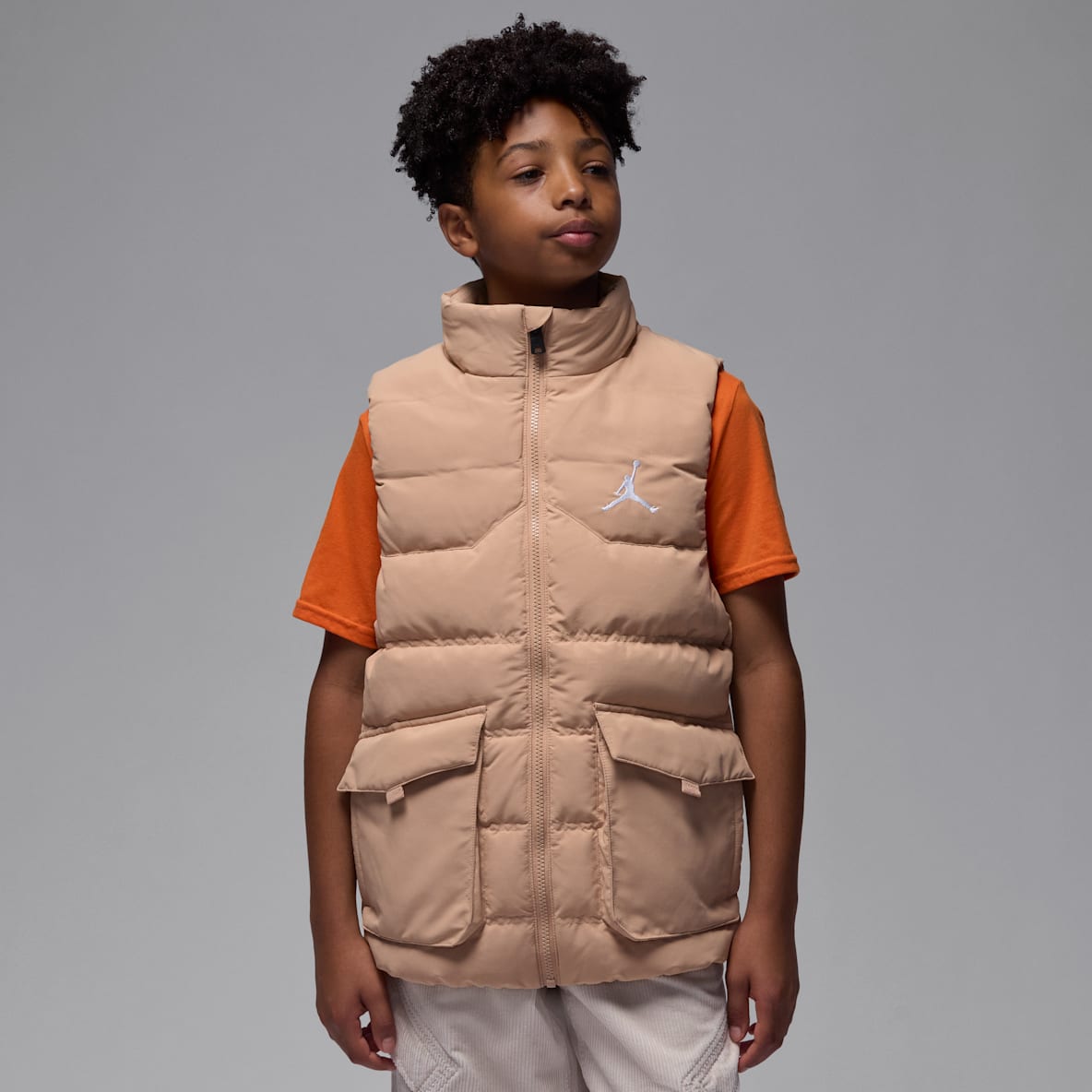 Jordan 大童三防羽绒马甲