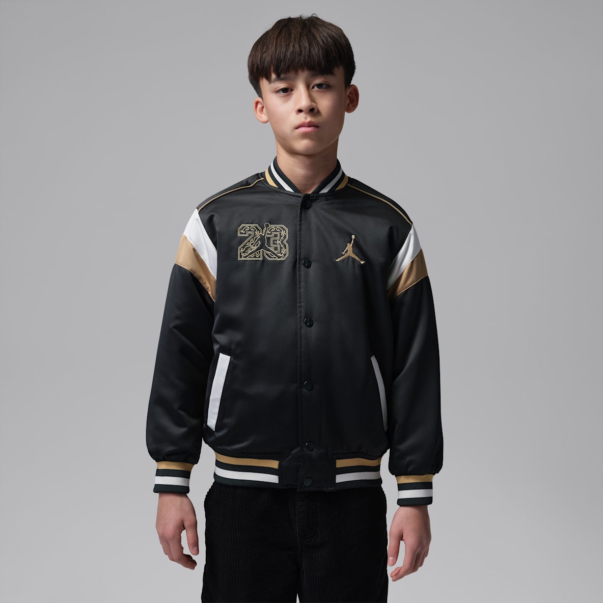 Jordan 新年系列 大童缎面夹克