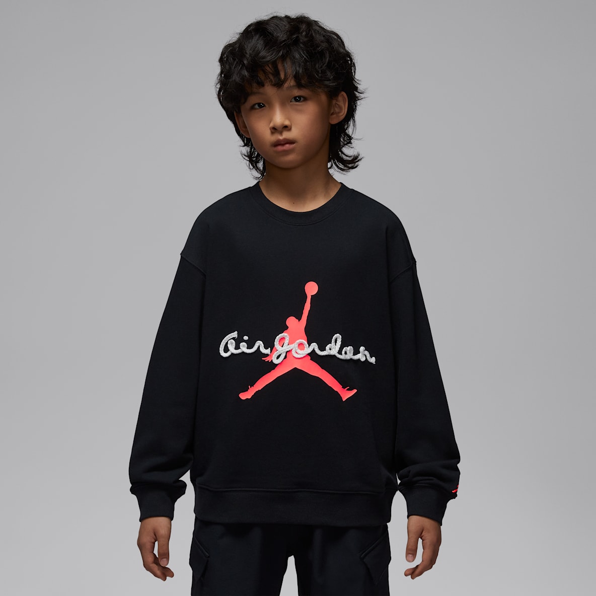 Jordan Jordan Flight AJ6 大童法式毛圈圆领上衣