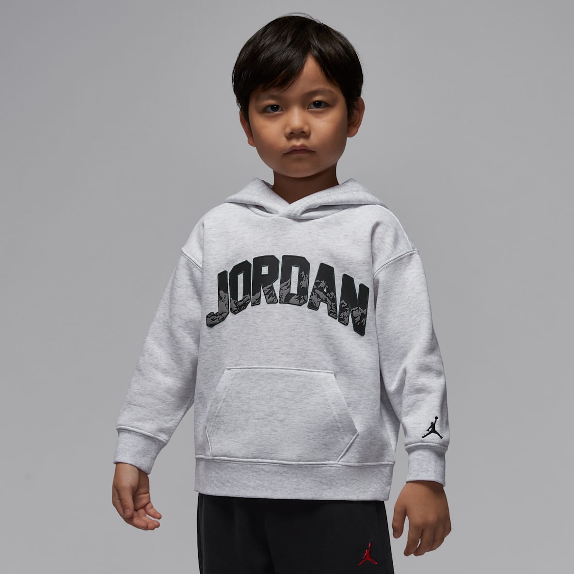 Jordan Gift Giving Mountain 圣诞系列幼童加绒套头连帽衫