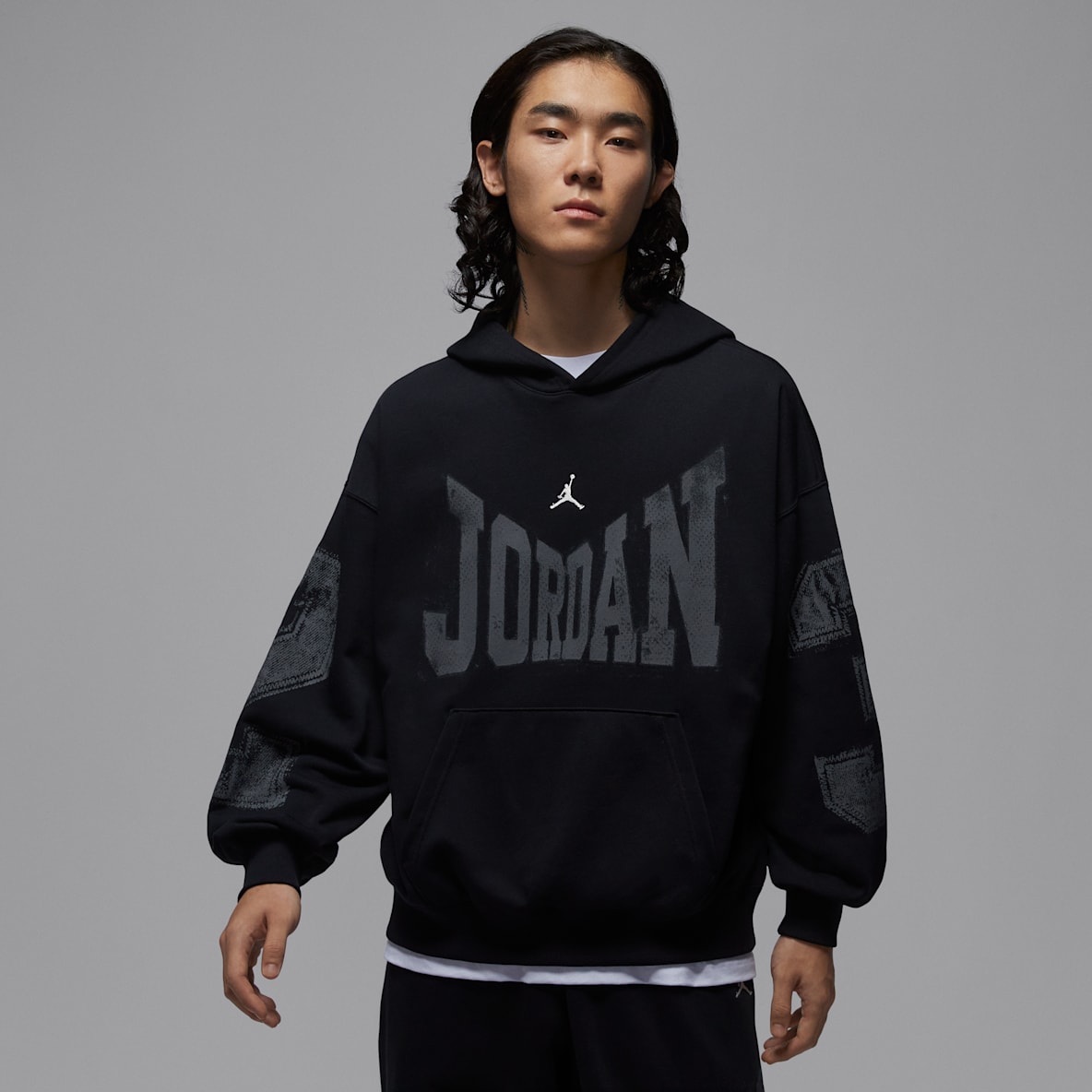 Jordan Brooklyn Jordan Brooklyn 男子学院风套头连帽衫