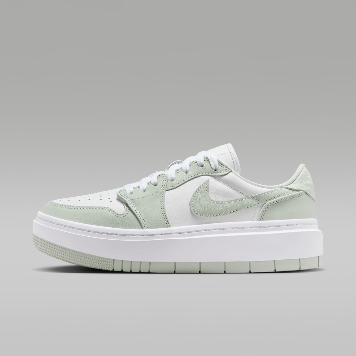 Air Jordan 1 Elevate Low 女子厚底增高运动鞋缓震皮面板鞋