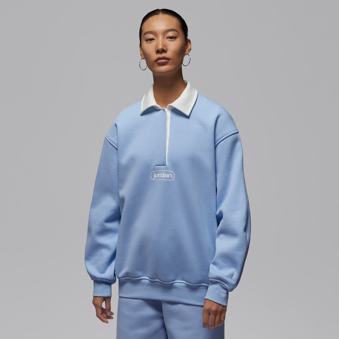 Jordan Flight Fleece 女子加绒橄榄球上衣