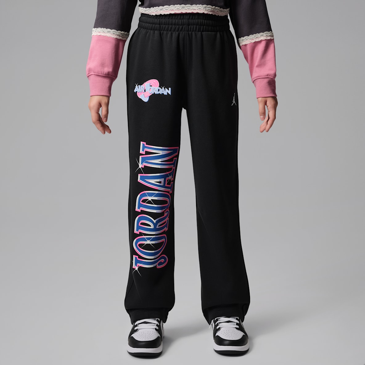 Jordan Space Jam 30 空中大灌篮系列大童加绒长裤