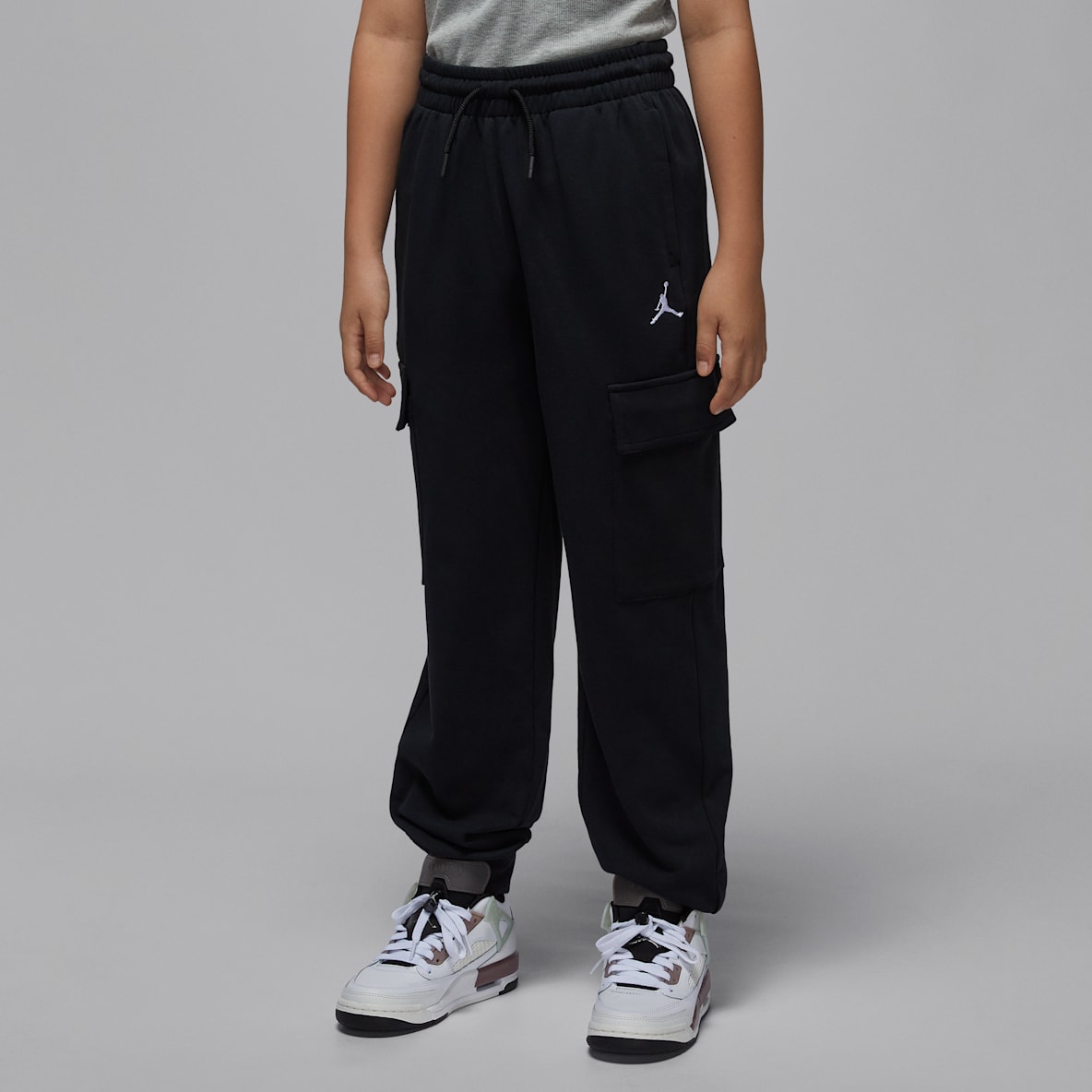 Jordan Brooklyn Jordan Brooklyn 大童法式毛圈工装长裤