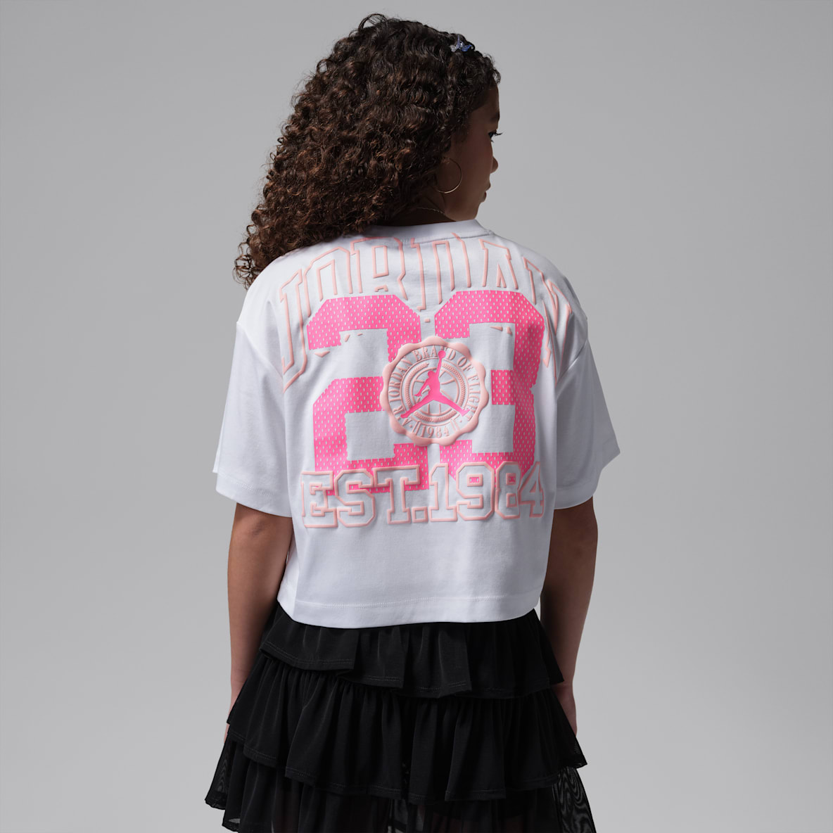 Jordan Secret Garden 大童(女孩)学院风T恤