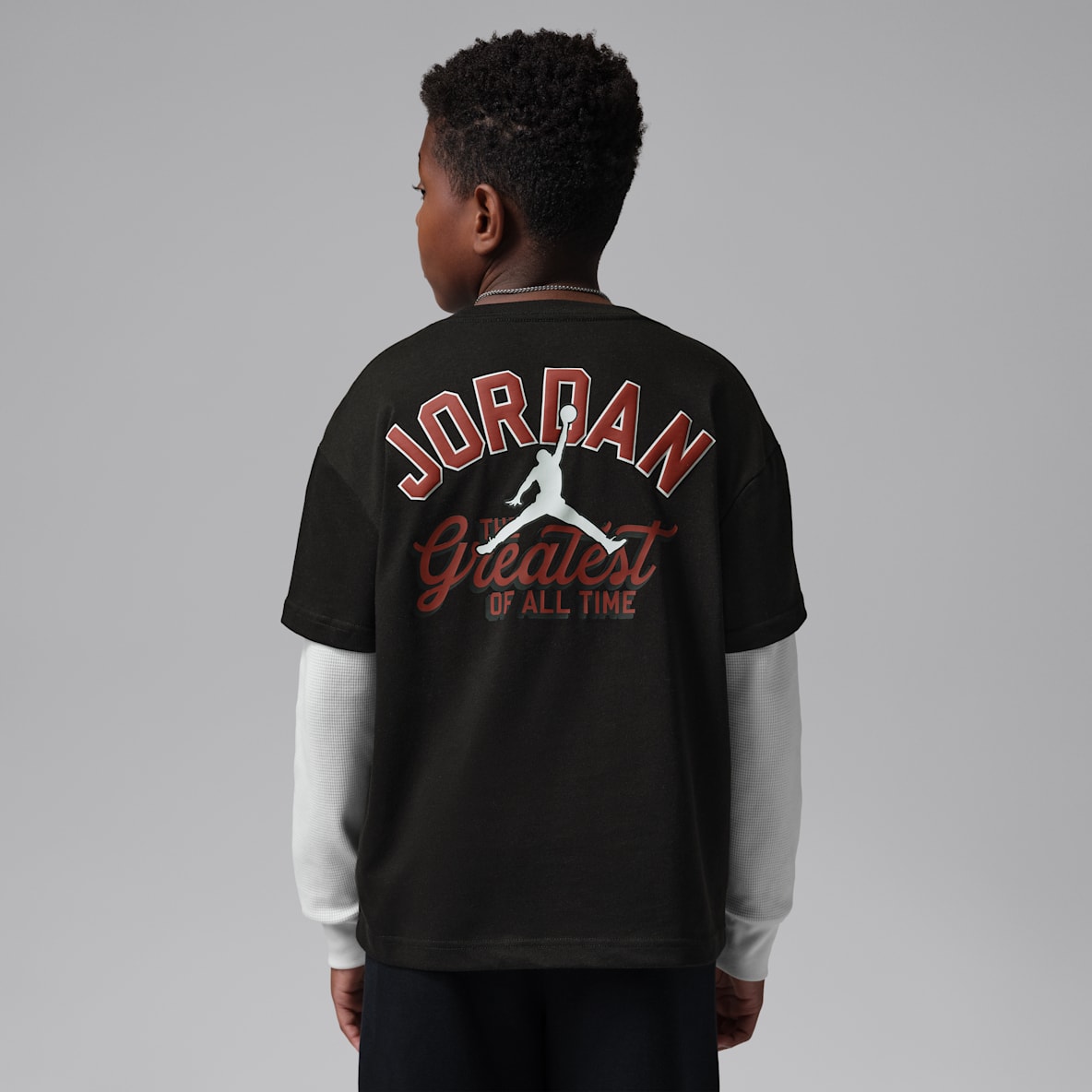 Jordan Royal Court 大童假两件式长袖上衣