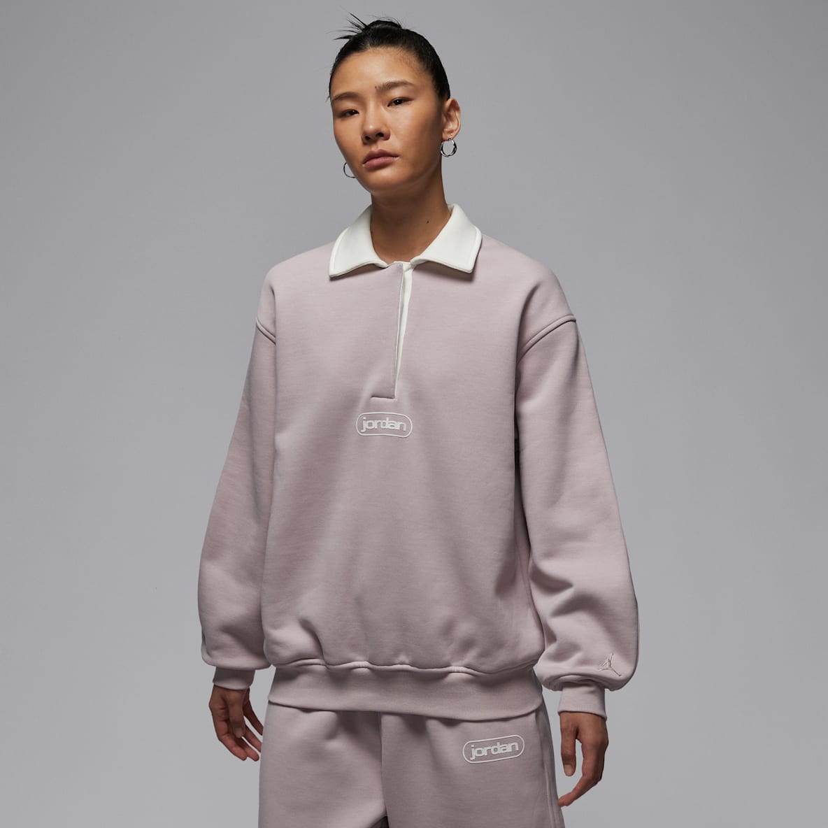 Jordan Flight Fleece 女子加绒橄榄球上衣