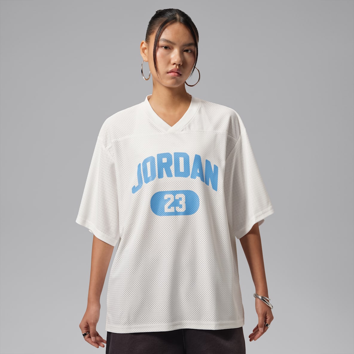 Jordan Brooklyn 女子短袖网眼布球衣