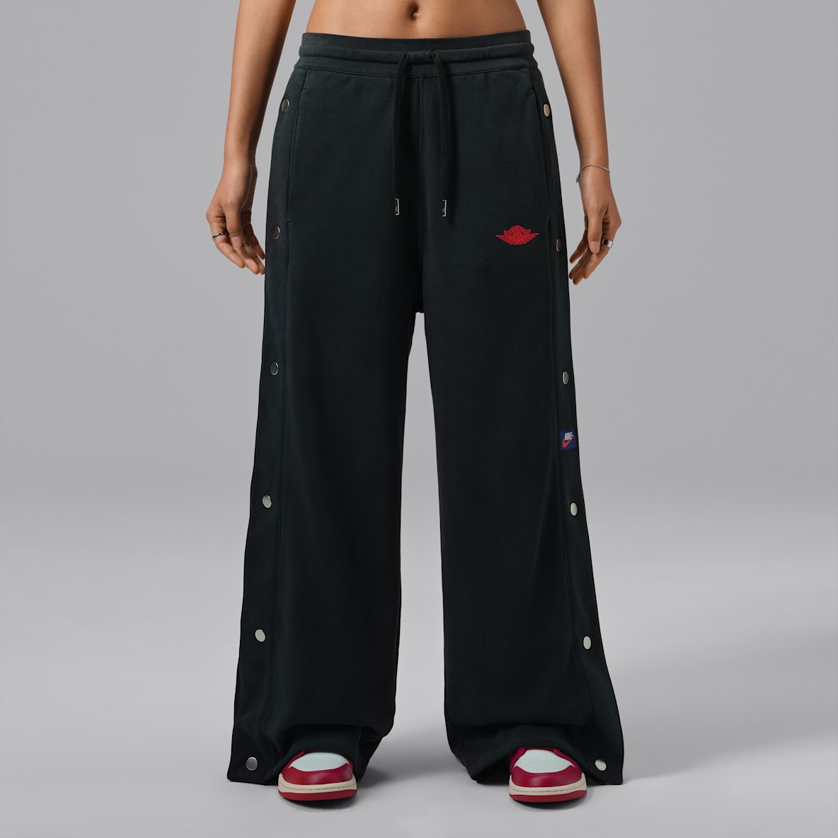 Jordan Flight Fleece 女子法式毛圈按扣长裤