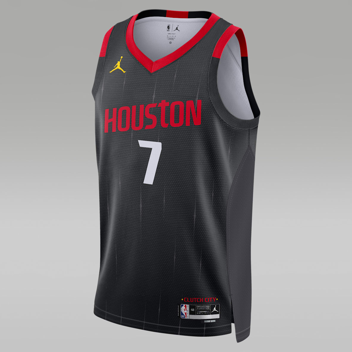 休斯顿火箭队凯文·杜兰特 (Kevin Durant) Statement Edition Jordan Dri-FIT NBA Swingman Jersey 男子速干球衣