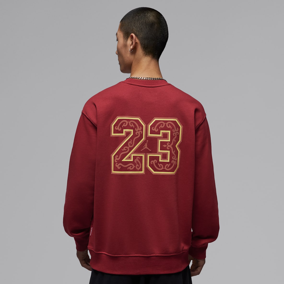 Jordan Flight Fleece 新年系列 Jordan Flight Fleece 新年系列 男子针织圆领运动衫