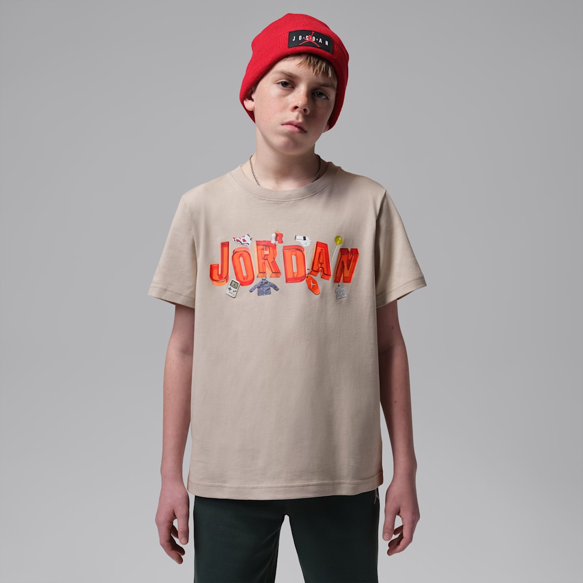 Jordan 大童 90 年代钥匙扣风T恤