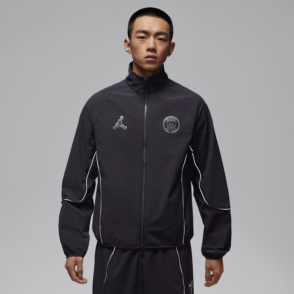 巴黎圣日耳曼足球俱乐部 Jordan Dri-FIT Anthem 男子防晒速干夹克