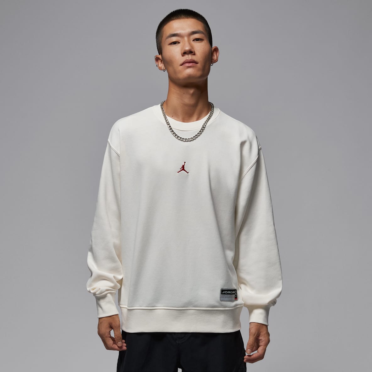 Jordan 男子针织圆领套头衫