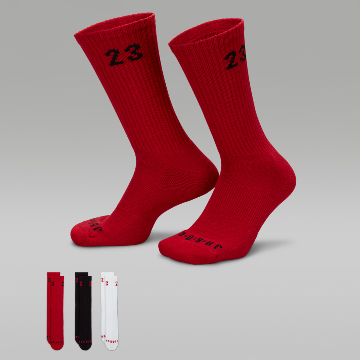 Jordan Essentials 速干中筒运动袜(3 双)