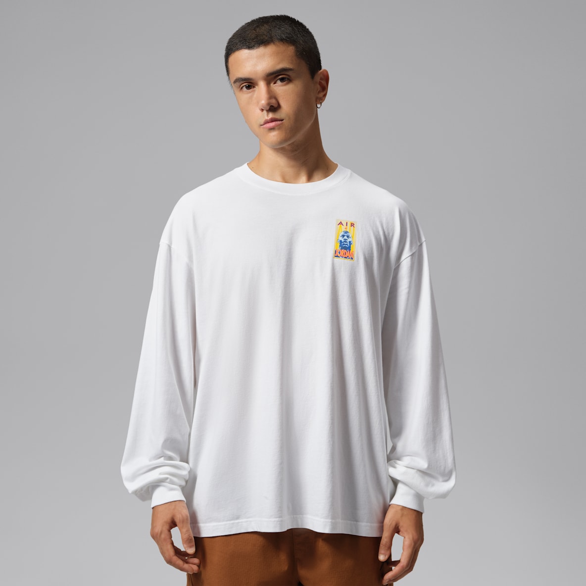 Jordan Flight Essentials 男子 Oversize 风长袖T恤