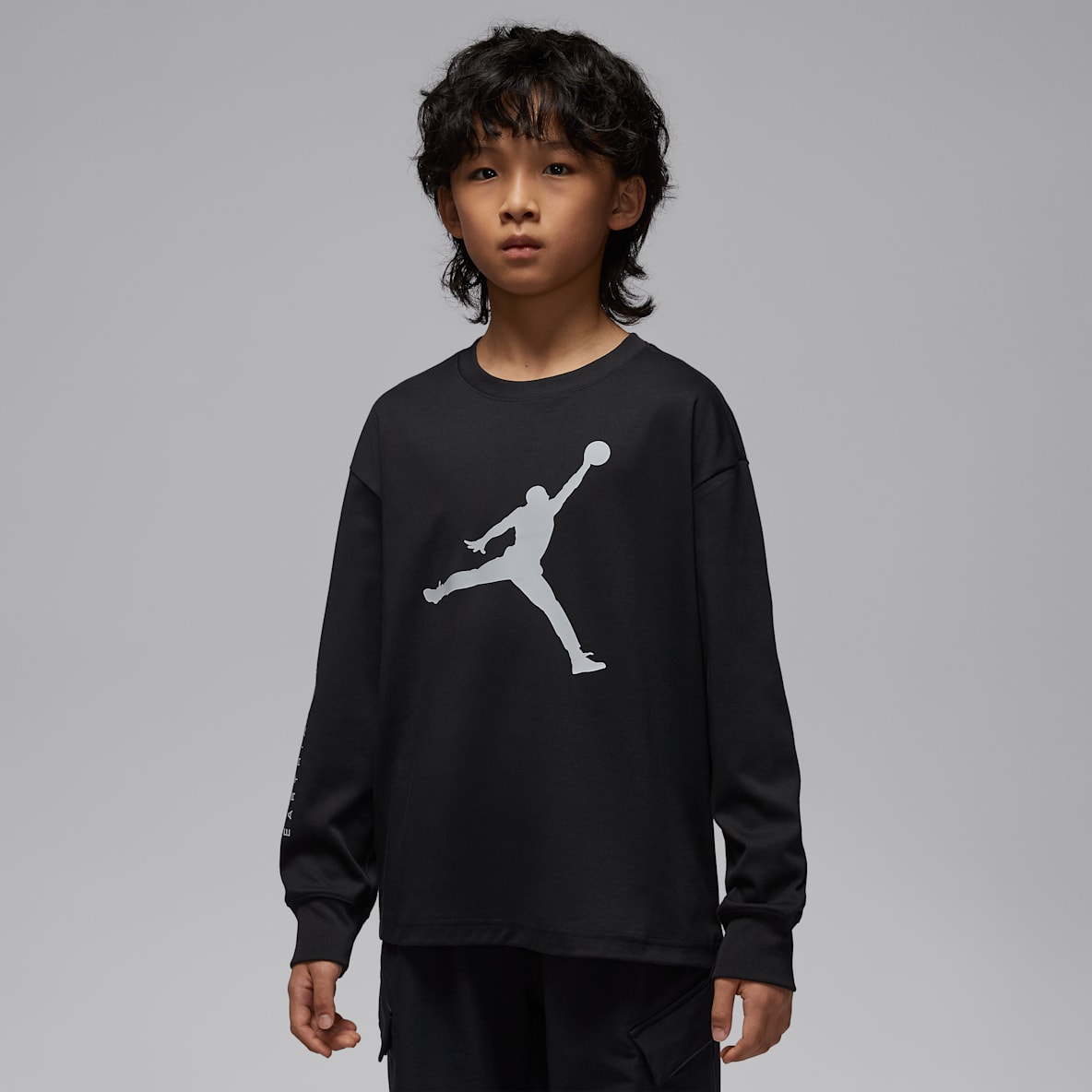 Jordan Jordan 大童反光元素长袖T恤