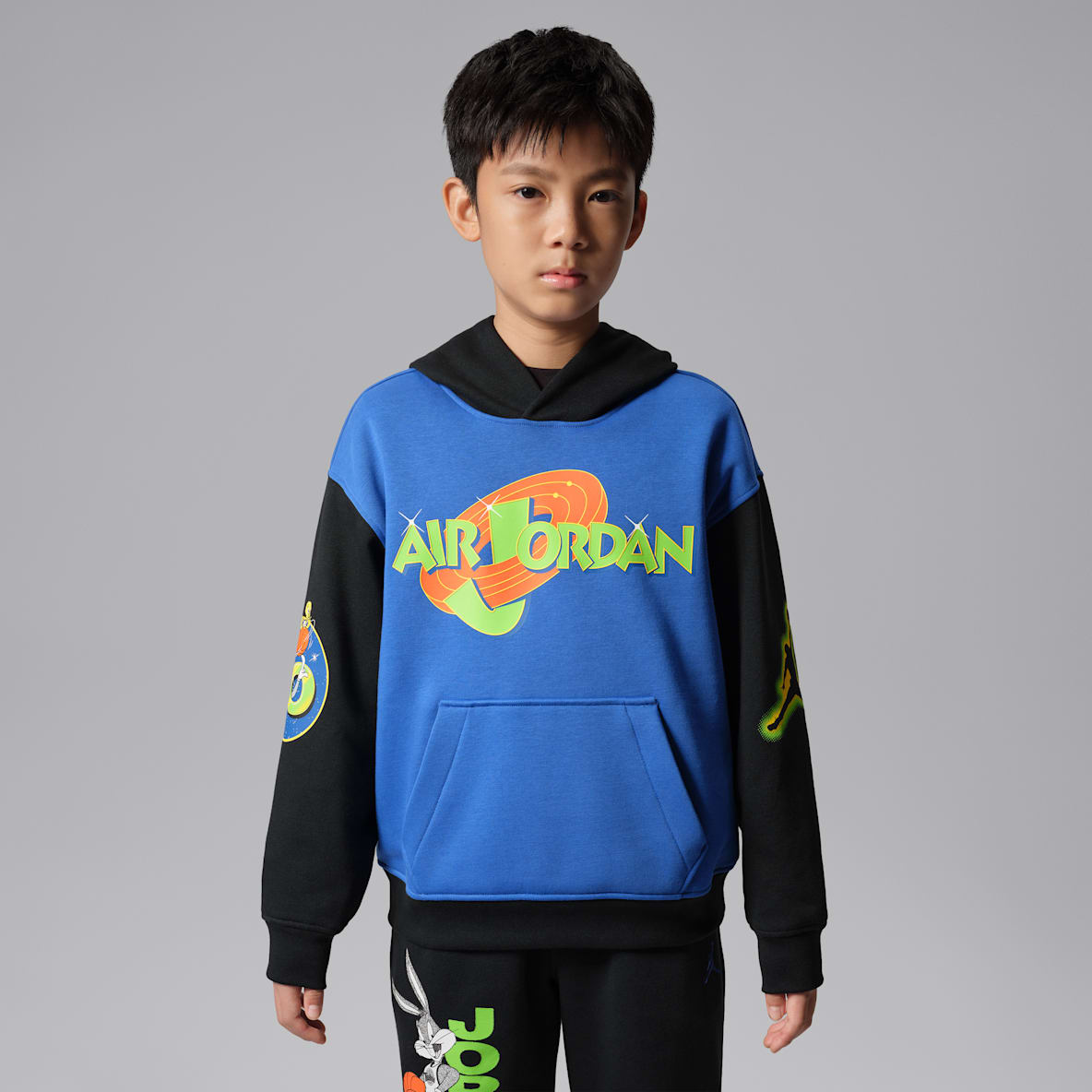 Jordan Space Jam 30 大童加绒套头连帽衫