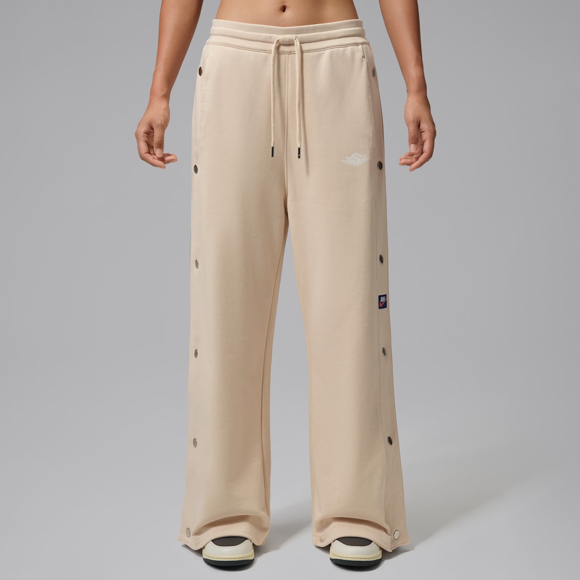 Jordan Flight Fleece 女子法式毛圈按扣长裤