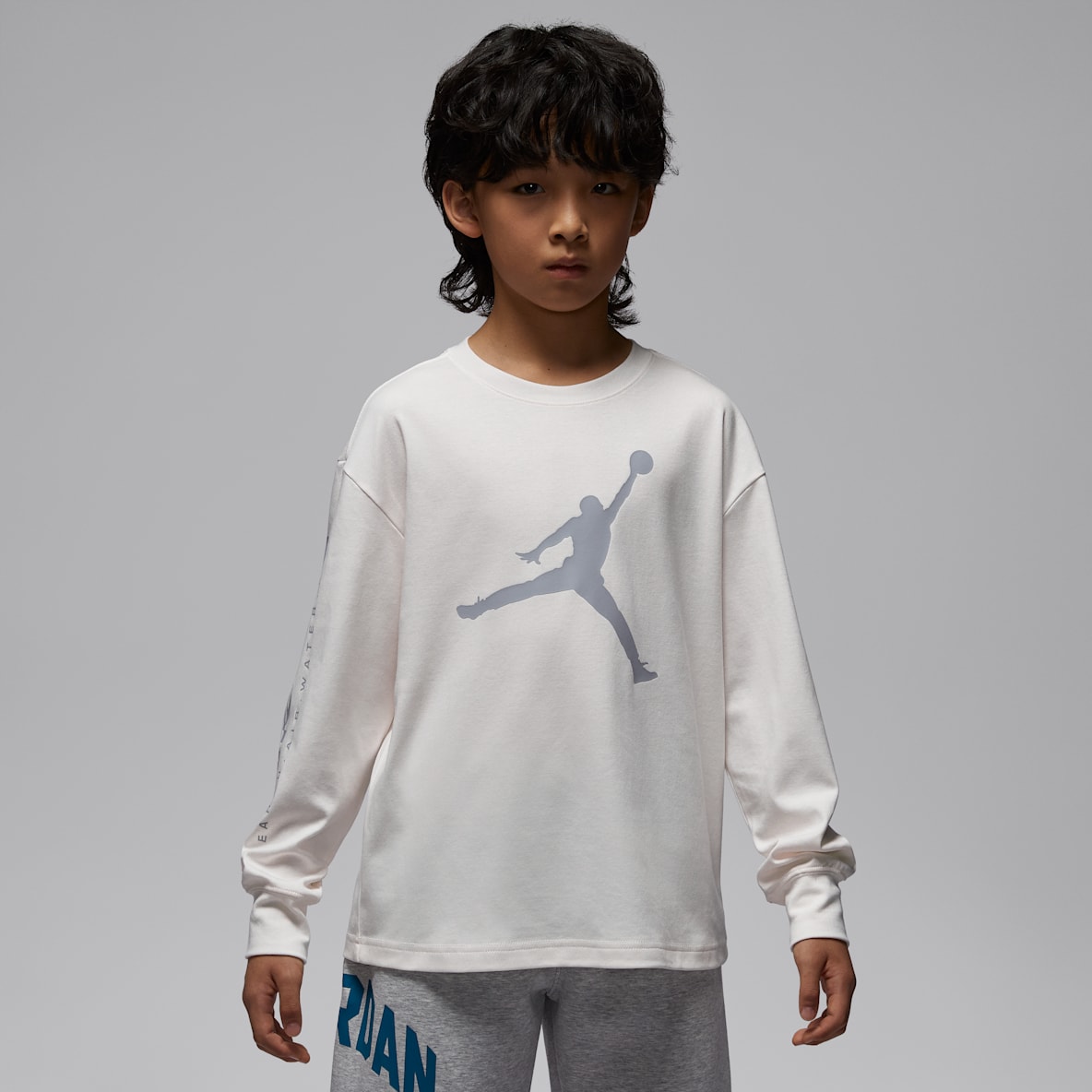 Jordan Jordan 大童反光元素长袖T恤