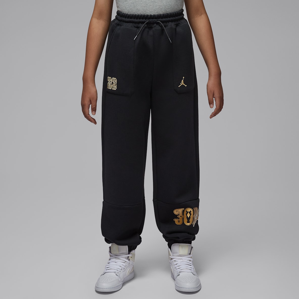 Jordan 新年系列 大童针织长裤