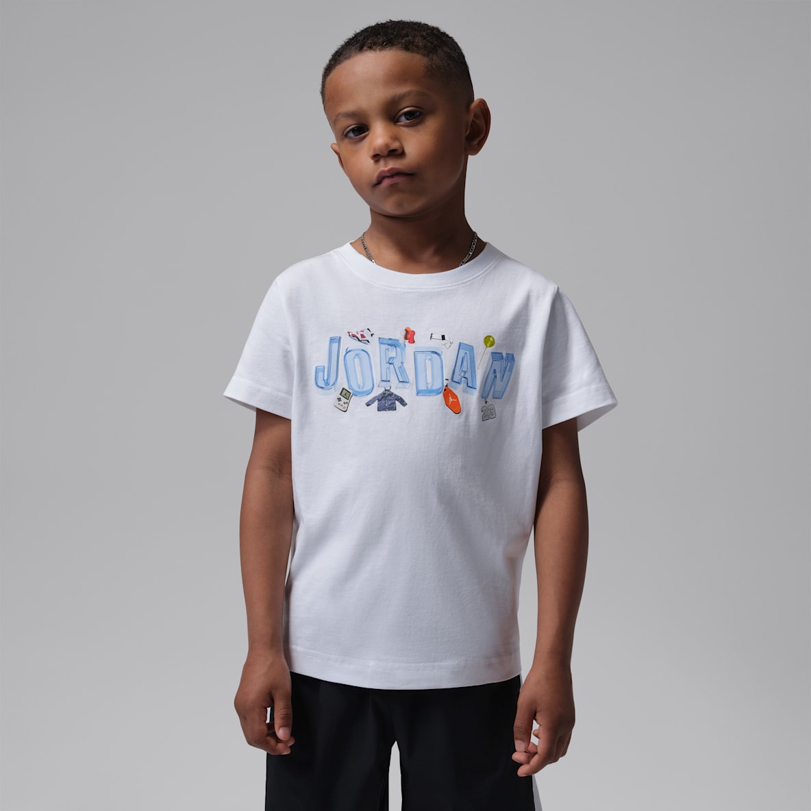 Jordan 幼童 90 年代钥匙扣风T恤