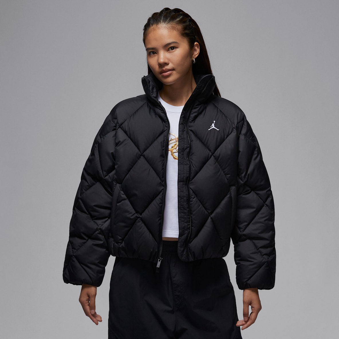 Jordan Brooklyn Jordan Brooklyn 女子拒水绗缝夹克