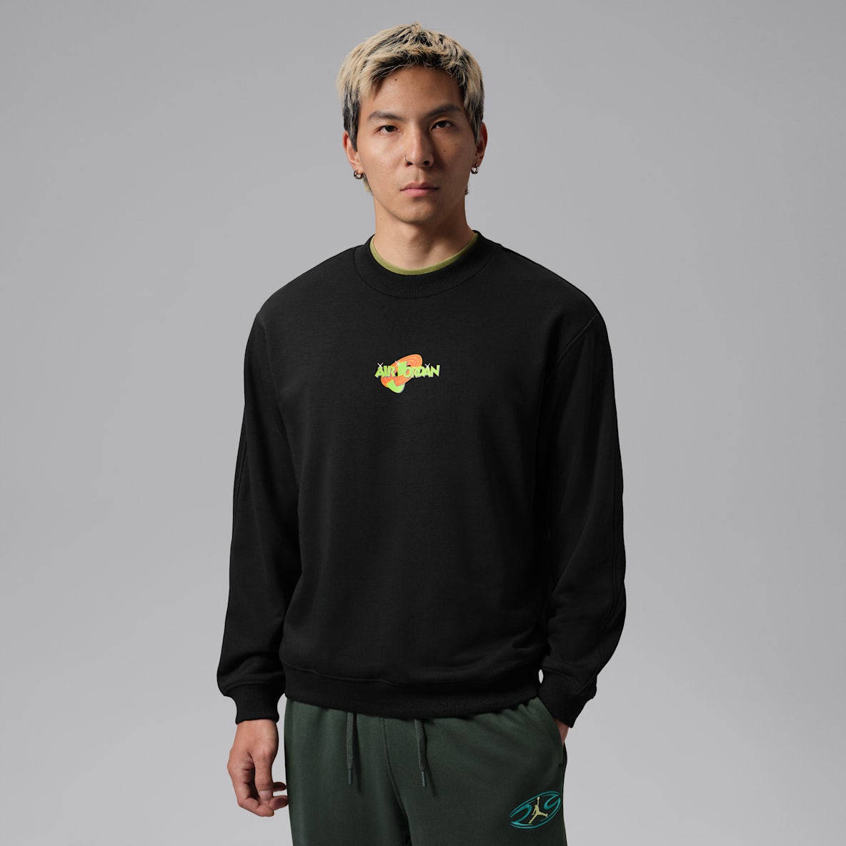 Jordan Brooklyn Space Jam Vault 男子针织圆领运动衫