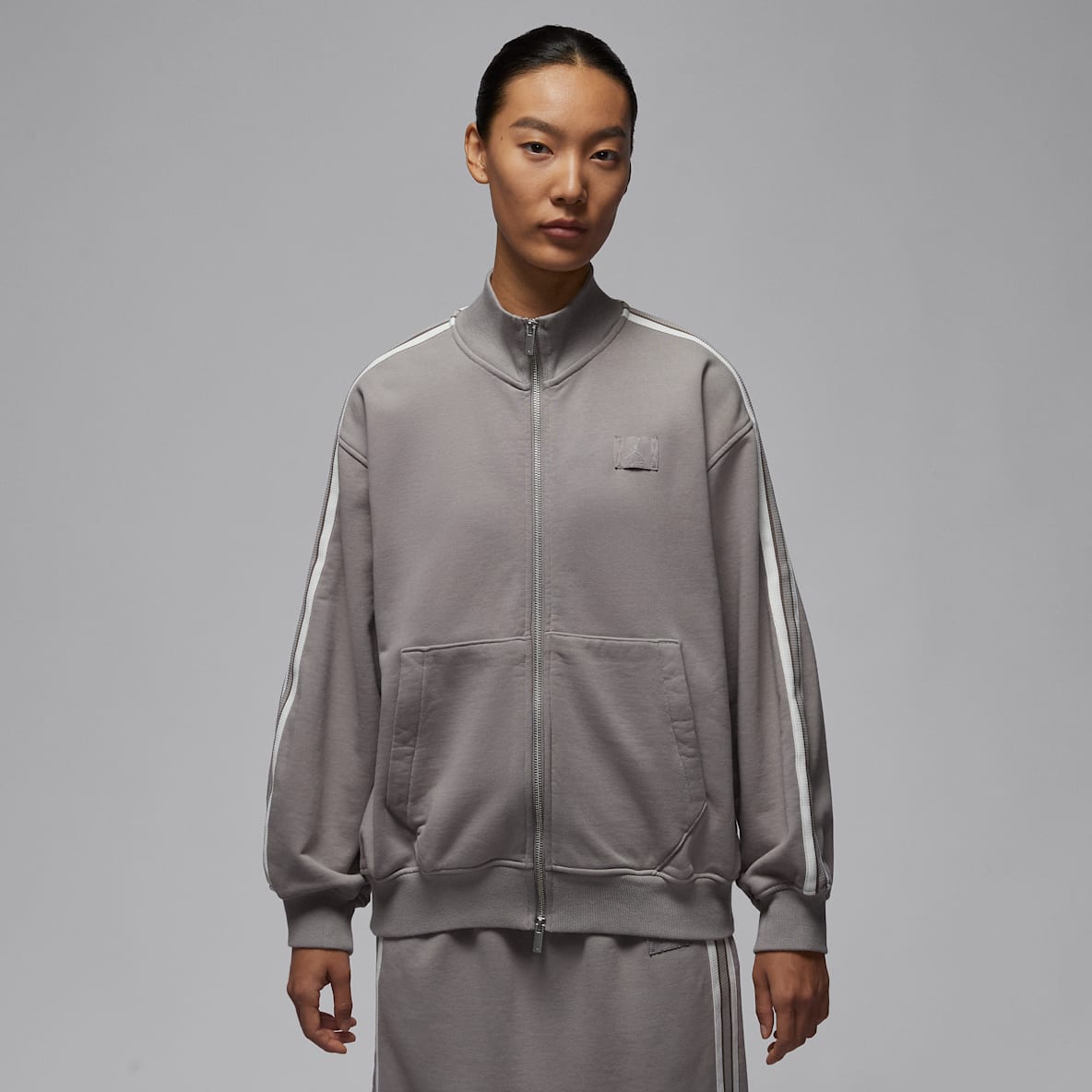 Jordan Flight Fleece 女子法式毛圈全长拉链开襟夹克