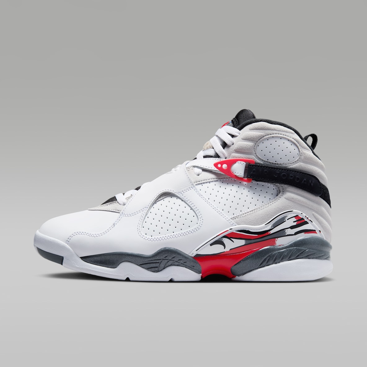 Air Jordan 8 Retro "White and True Red" 复刻男子运动鞋