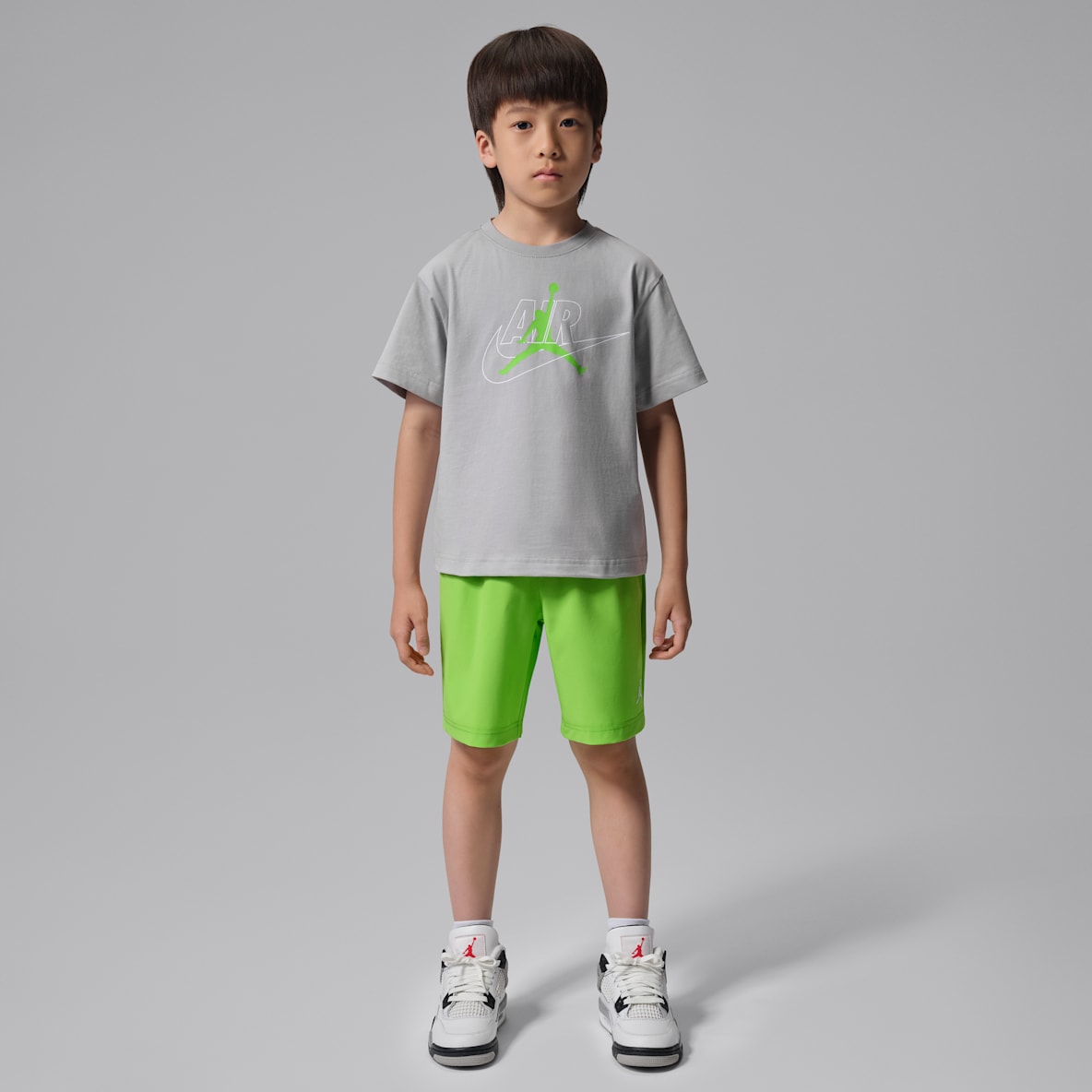 Jordan Jumpman Air 幼童短袖T恤和短裤套装