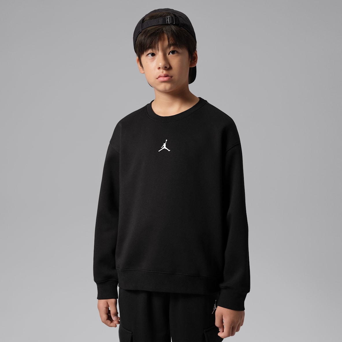 Jordan Jumpman 大童加绒圆领上衣