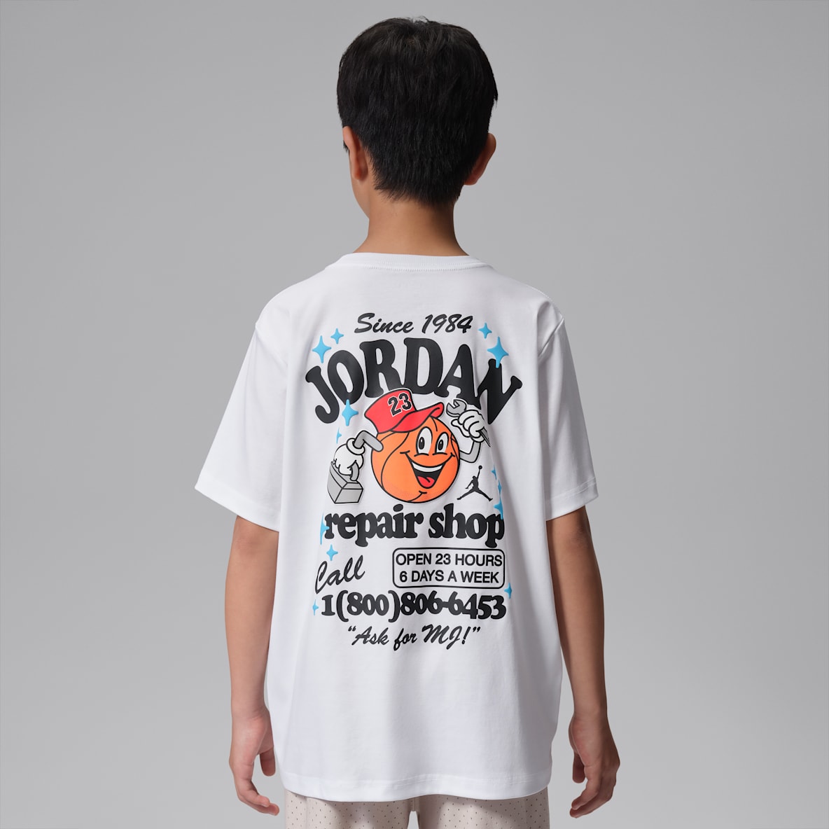Jordan MJ's Repair Shop 大童短袖T恤
