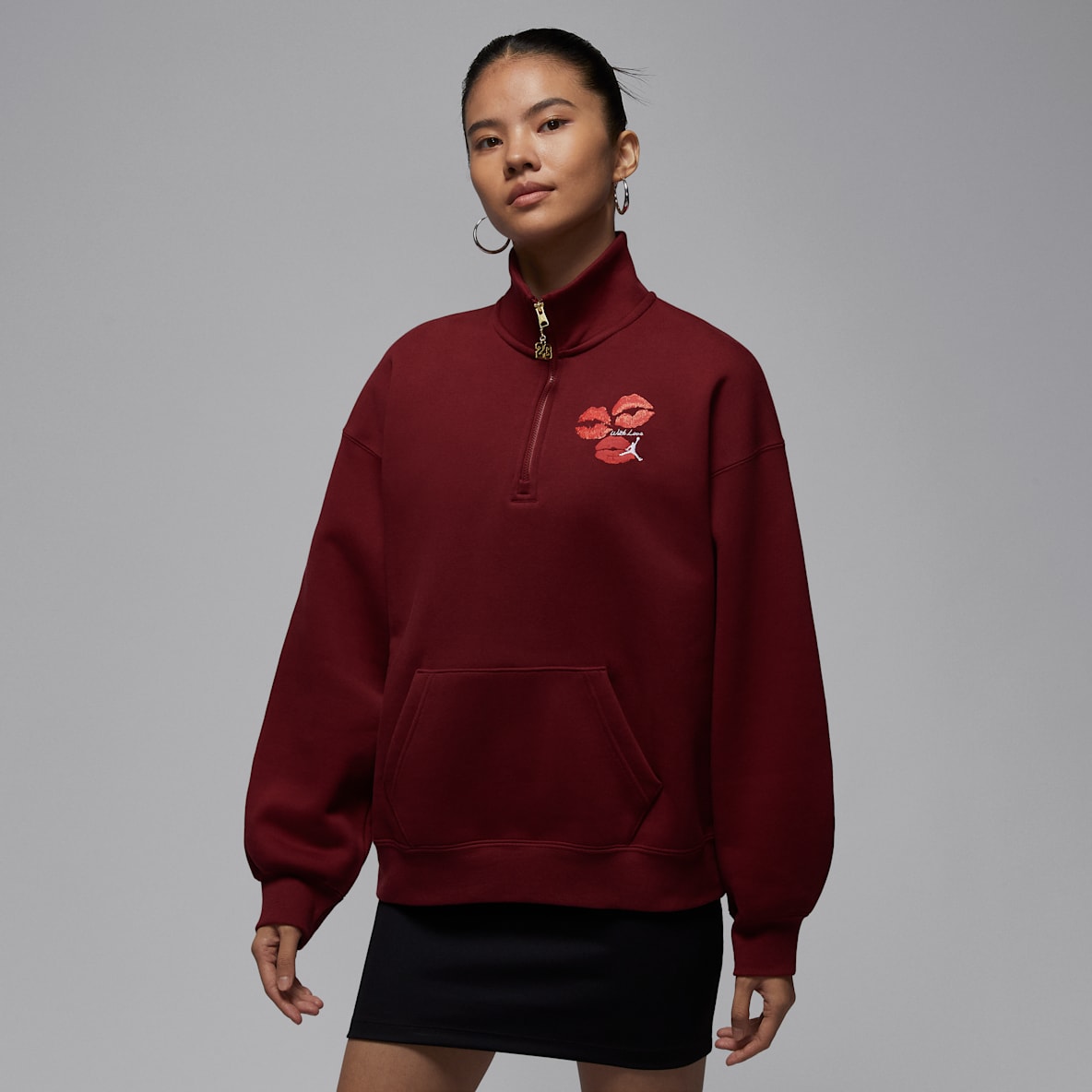 Jordan Flight Fleece Jordan Flight Fleece 女子 Oversize 风加绒长款运动衫