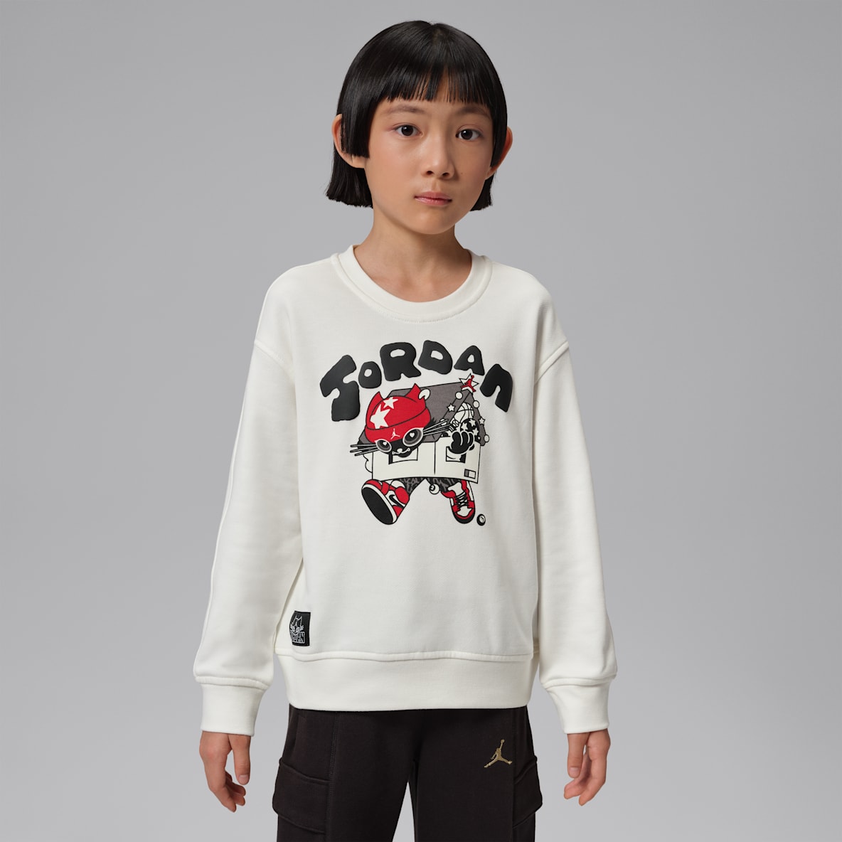 Jordan Brooklyn Fleece 幼童圆领上衣
