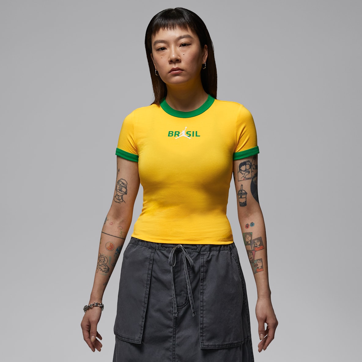 巴西队 Jordan 女子印花T恤