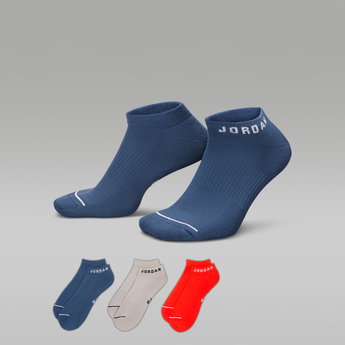 Jordan Everyday Jordan Everyday 速干运动船袜(3 双)