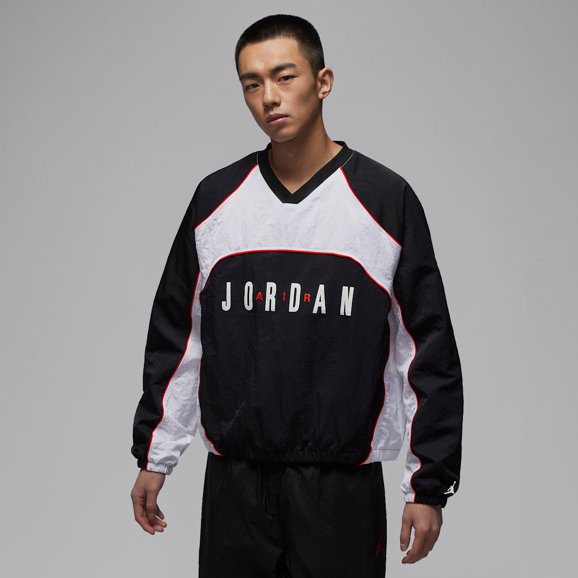 Jordan Flight Jordan Flight 男子拒水长袖热身上衣