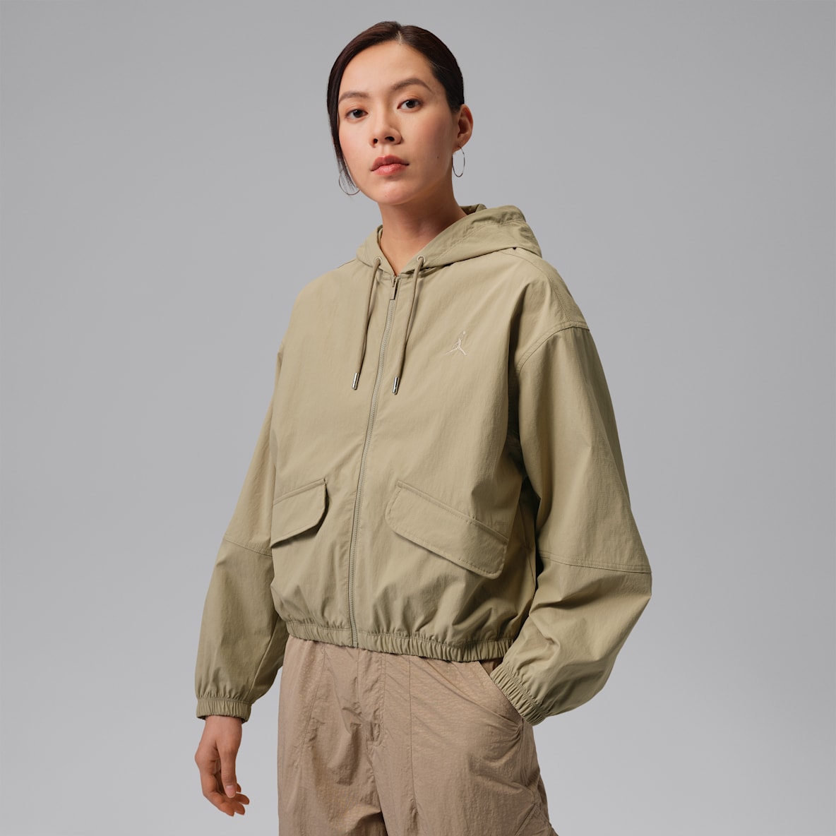 Jordan Flight 女子全长拉链开襟夹克防晒衣