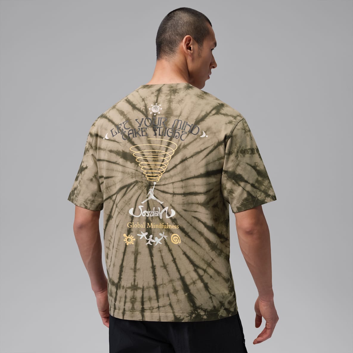 Jordan Brooklyn Jordan Brooklyn 男子扎染T恤