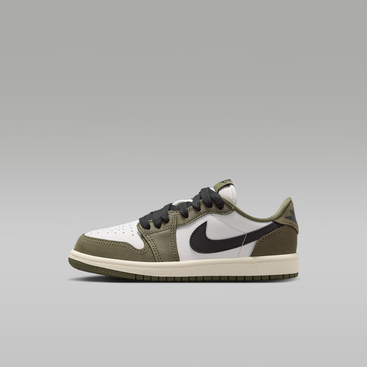 Air Jordan 1 Retro Low "Medium Olive" Air Jordan 1 Retro Low "Medium Olive" 复刻幼童运动鞋