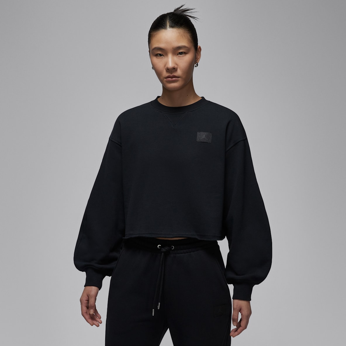 Jordan Flight Fleece 女子中短款圆领运动衫