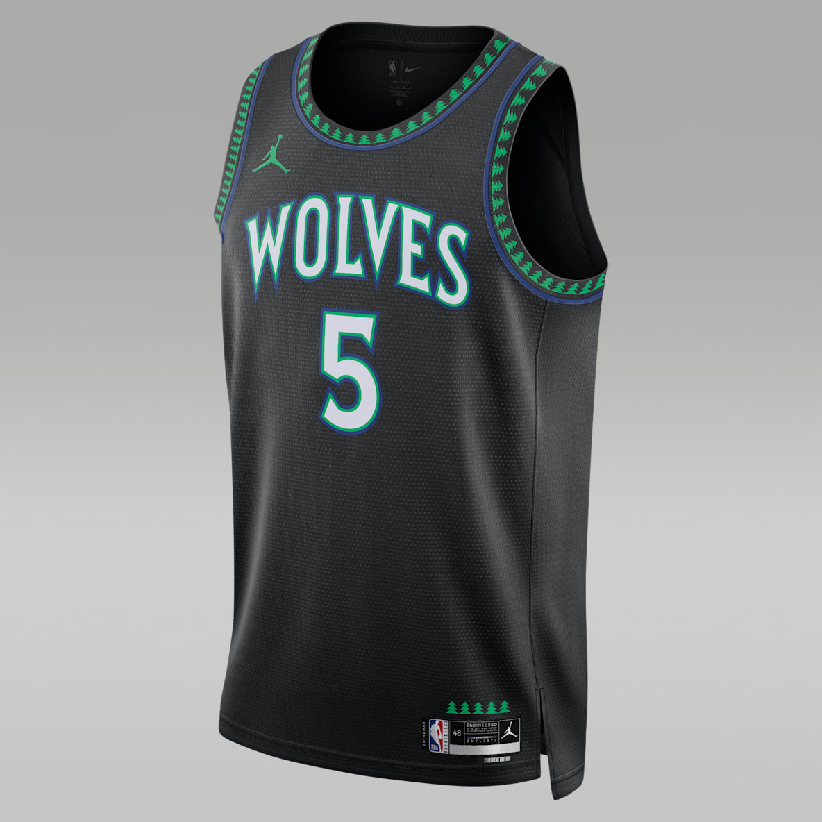 明尼苏达森林狼队安东尼·爱德华兹 (Anthony Edwards) Statement Edition Jordan Dri-FIT NBA Swingman 男子速干球衣