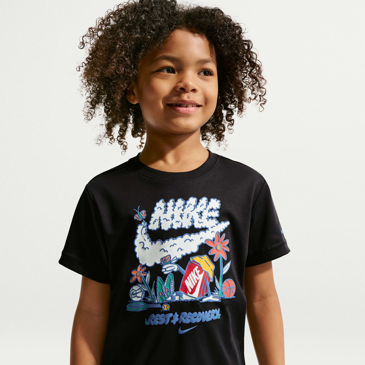 Nike Cloudy 幼童印花T恤
