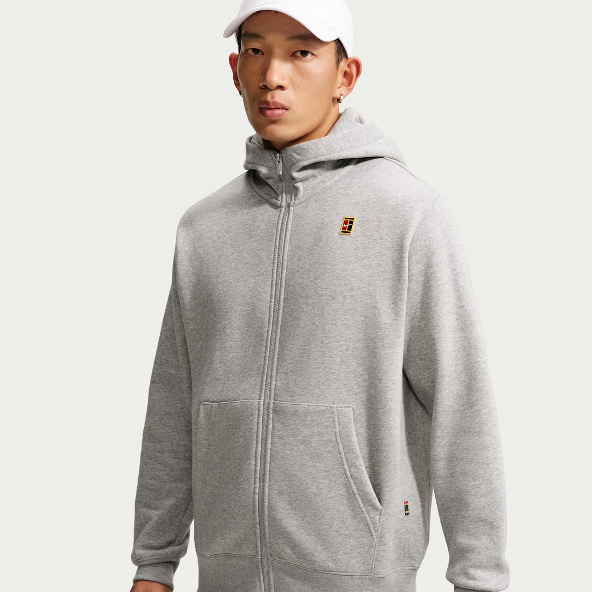 Nike 男子加绒全长拉链开襟网球连帽衫