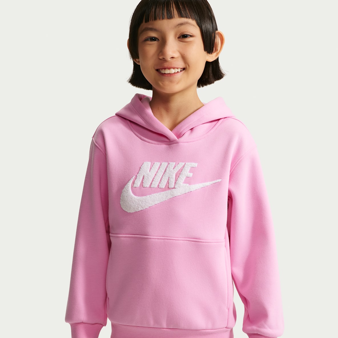 Nike Club 幼童加绒套头连帽衫