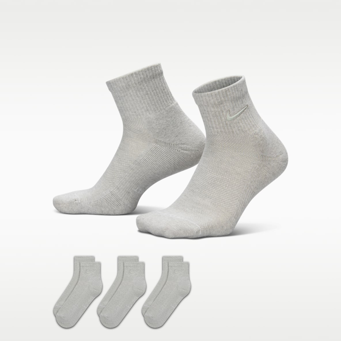 Nike Everyday Elevated 速干运动短袜(3 双)