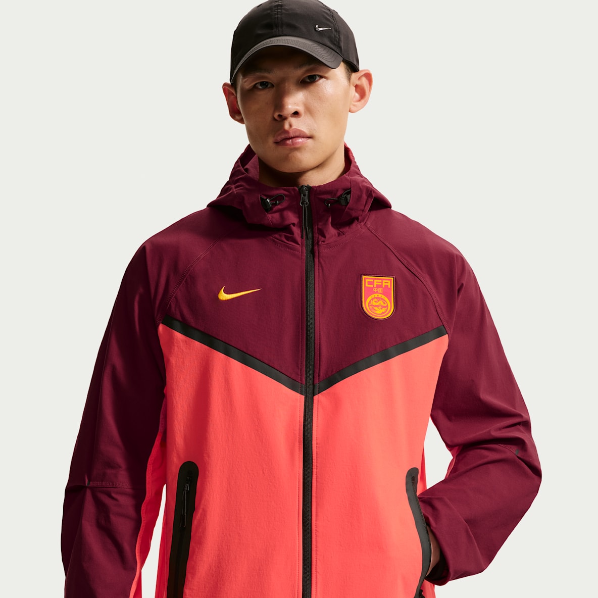 中国队 Tech Nike 男子足球梭织夹克
