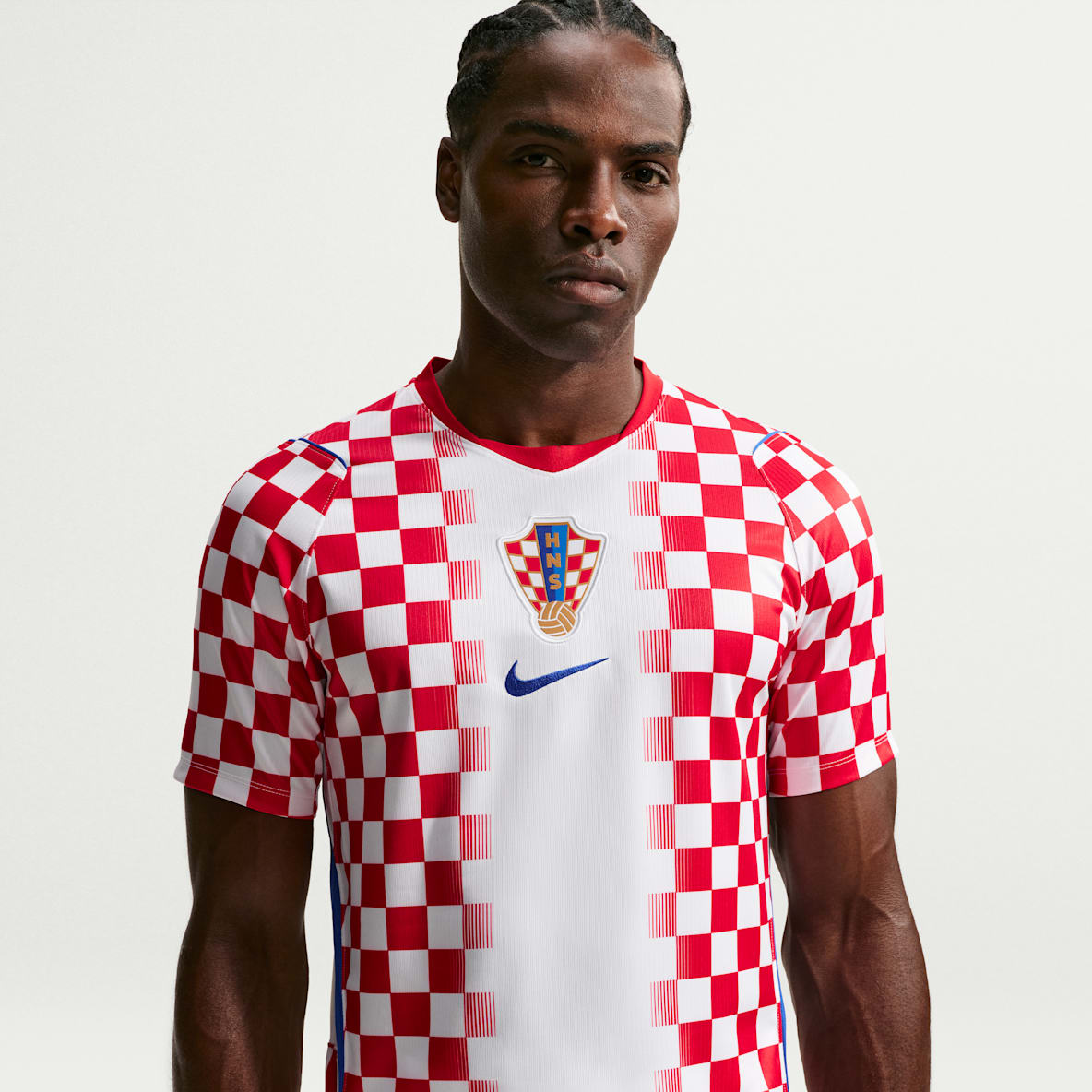 2026 赛季克罗地亚队主场球迷版 Nike Dri-FIT 男子速干足球球衣
